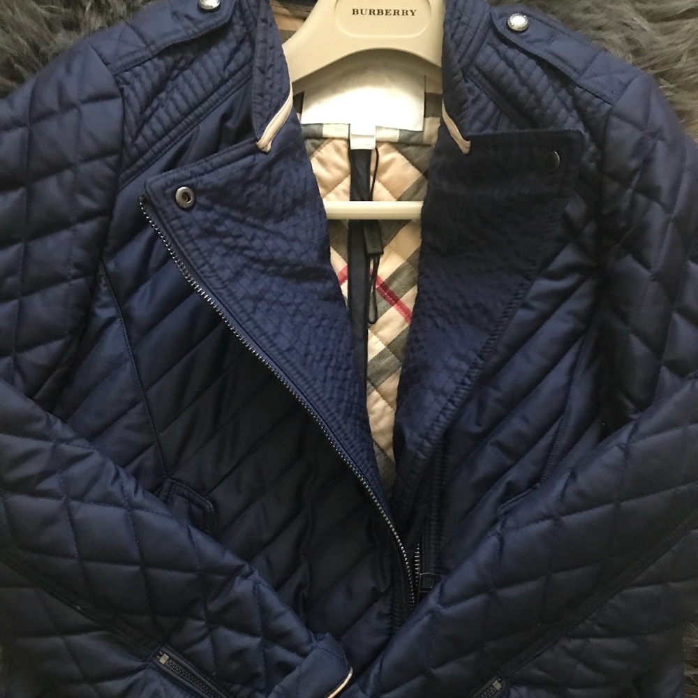 Burberry quilted Moto jacket